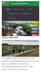Mobile Screenshot of jaarmarkt-denhout.nl